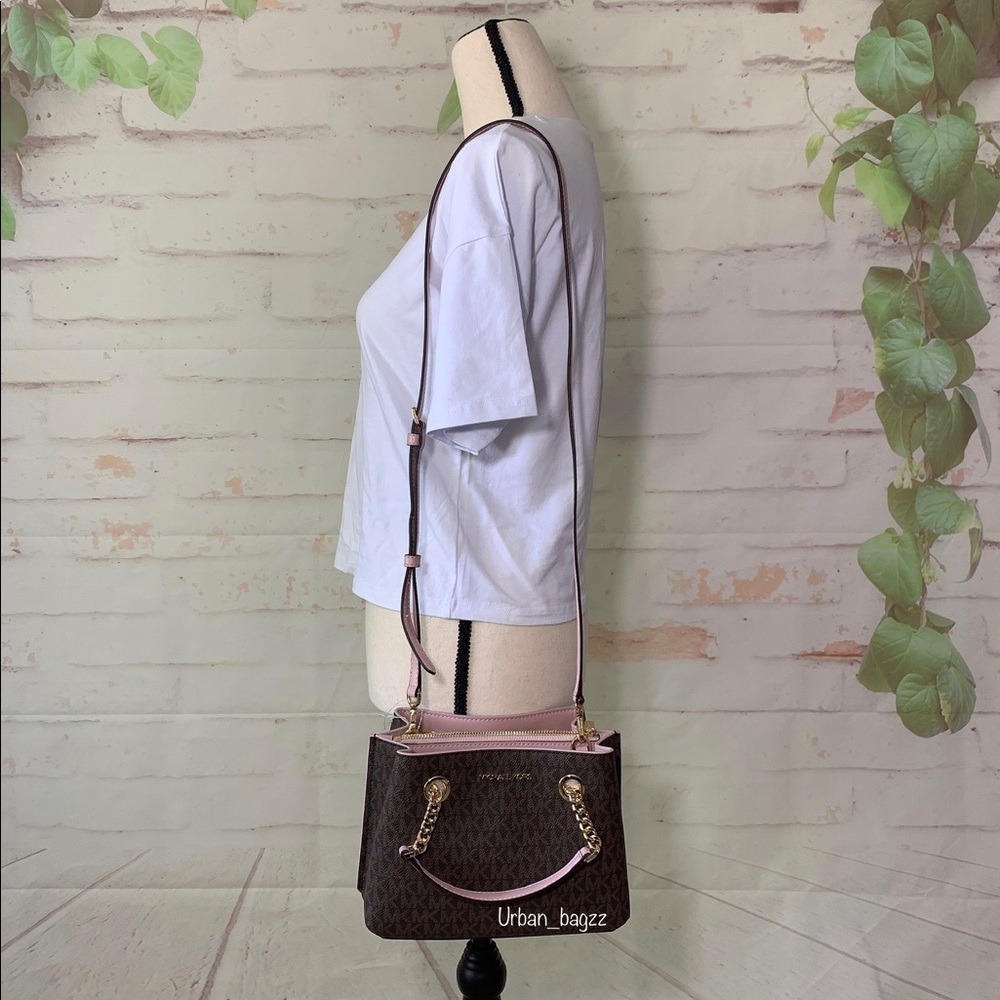 Michael Kors Teagen Small Satchel - Picture 9 of 11